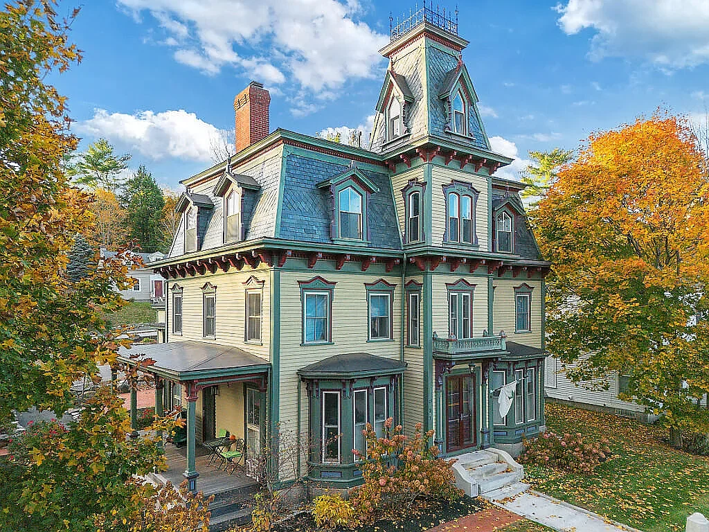 You can buy a condo in an 1850 mansion once home to a Maine governor