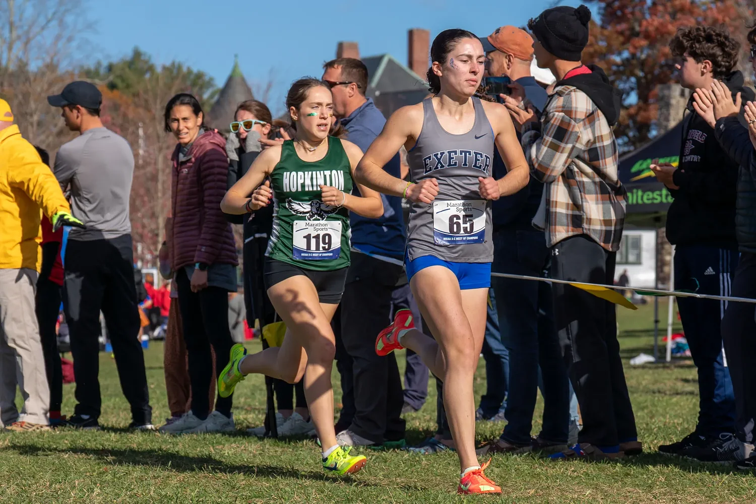 Local cross country teams shine at New England qualifiers