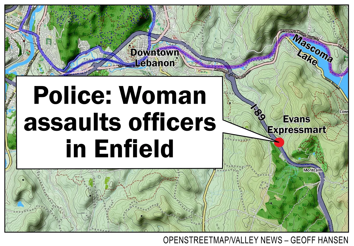 Enfield woman charged with assaulting police officer