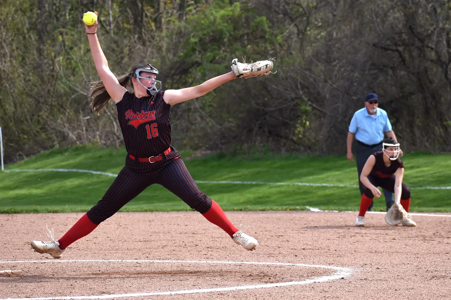 Softball: Hampshire's Mackenzie Provost earns first varsity win in 14-2 victory over Greenfield