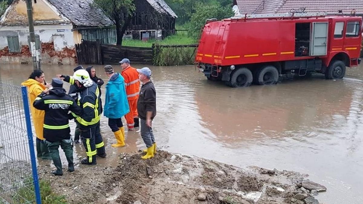 Alertă pe râurile din Sibiu