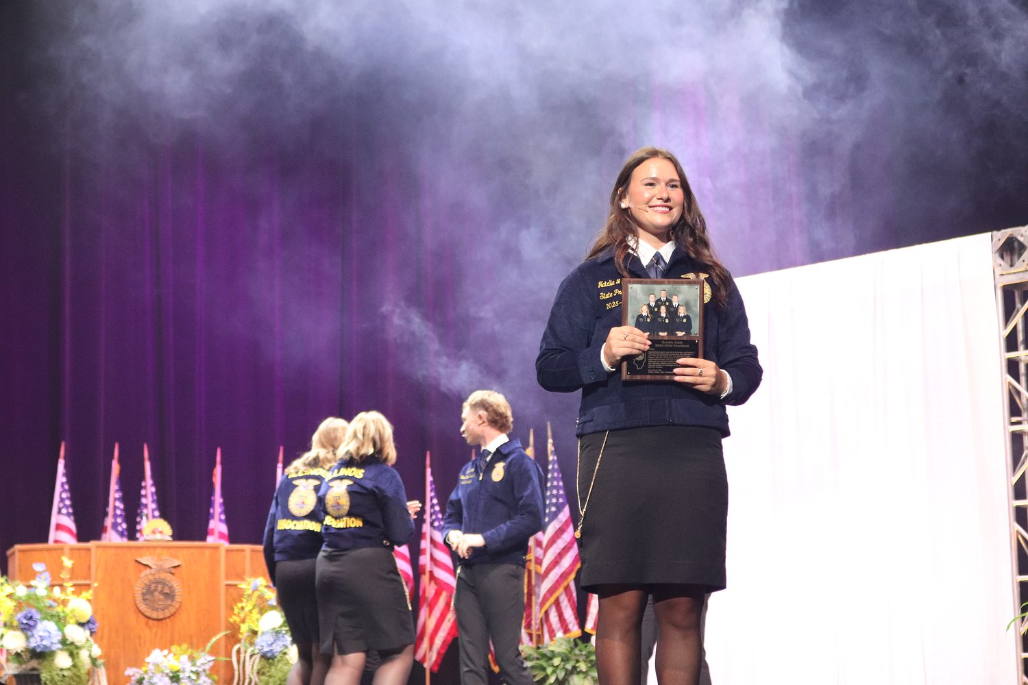 Amboy’s Pratt, retiring state FFA president, gives farewell address: ‘Don’t let comparison hold you back’