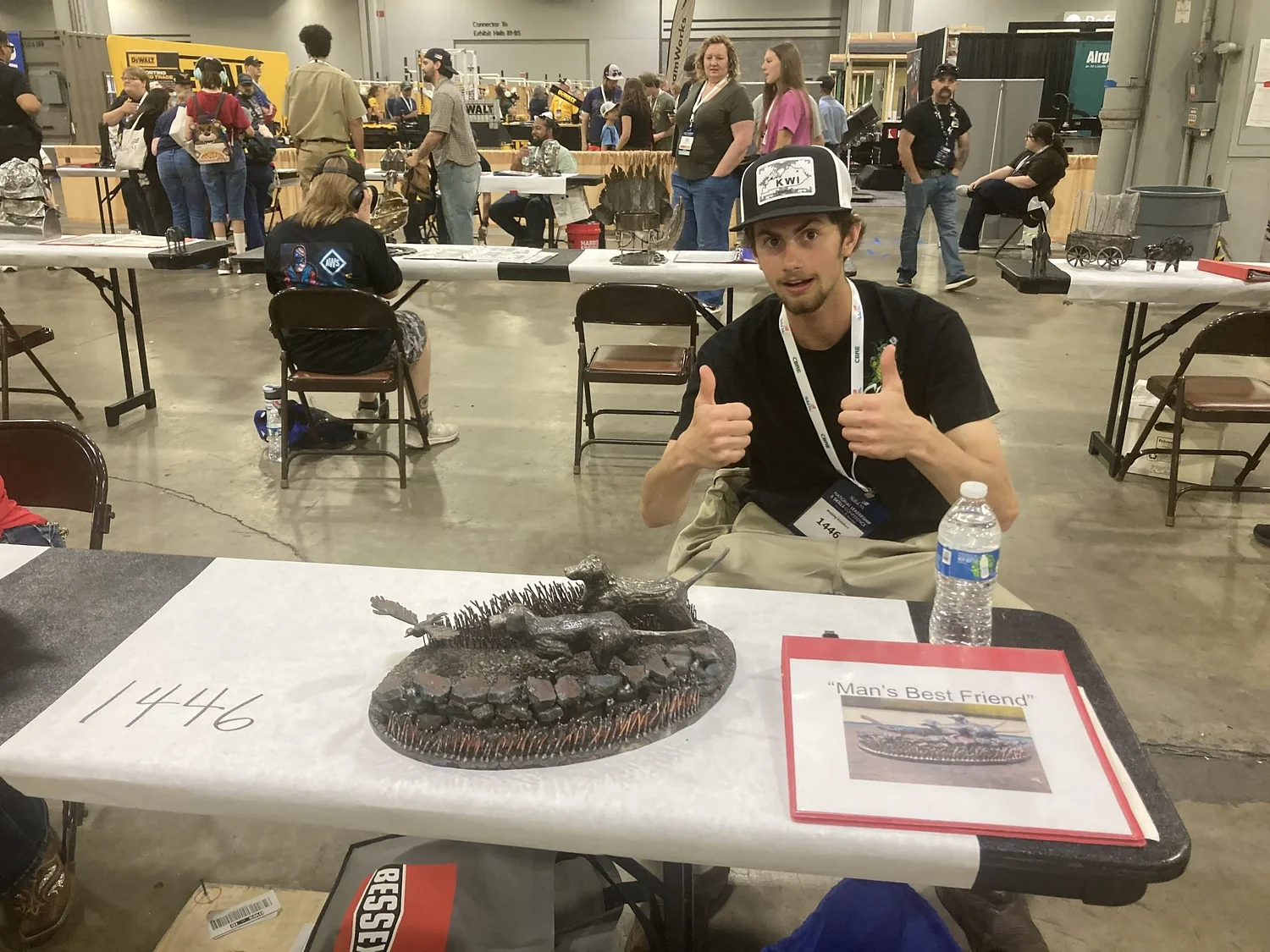Franklin Tech student Levi Clark forged his path to national SkillsUSA competition