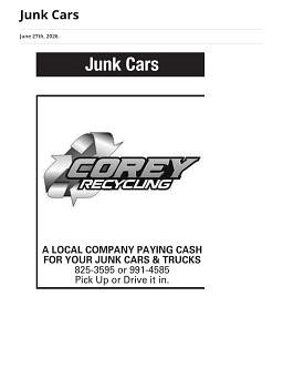 Junk Cars
