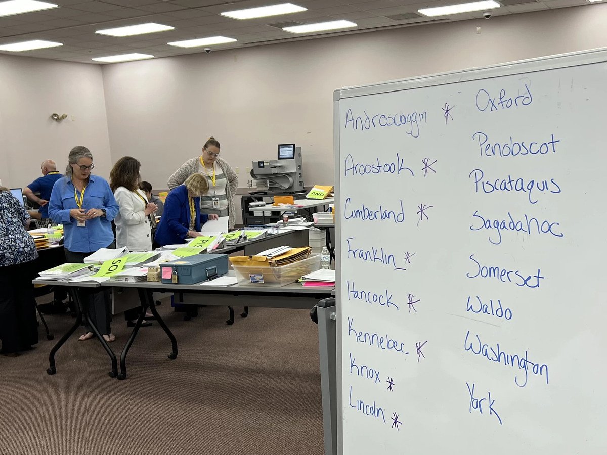 Maine’s ranked-choice count faces debates over speed and communication