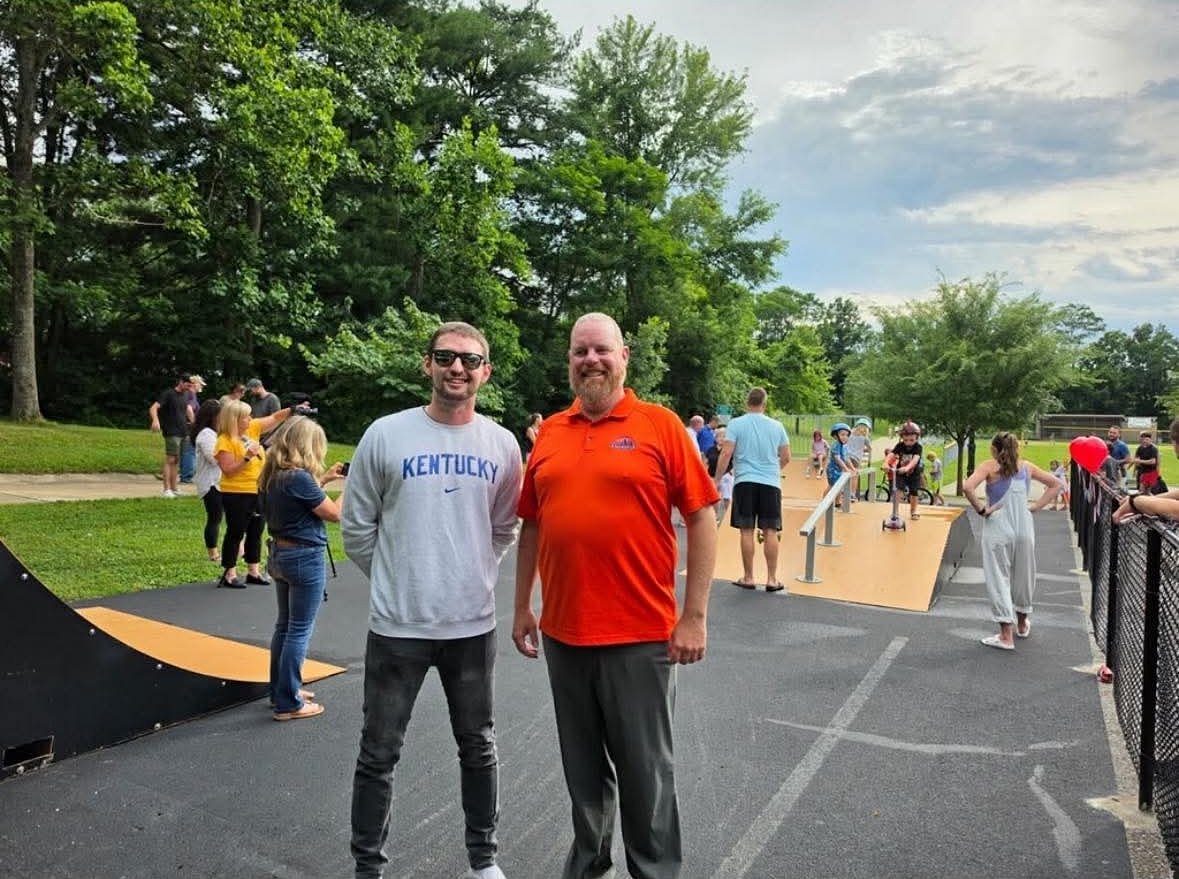 Alexandria mayor fulfills decade-old promise to bring skatepark to city 