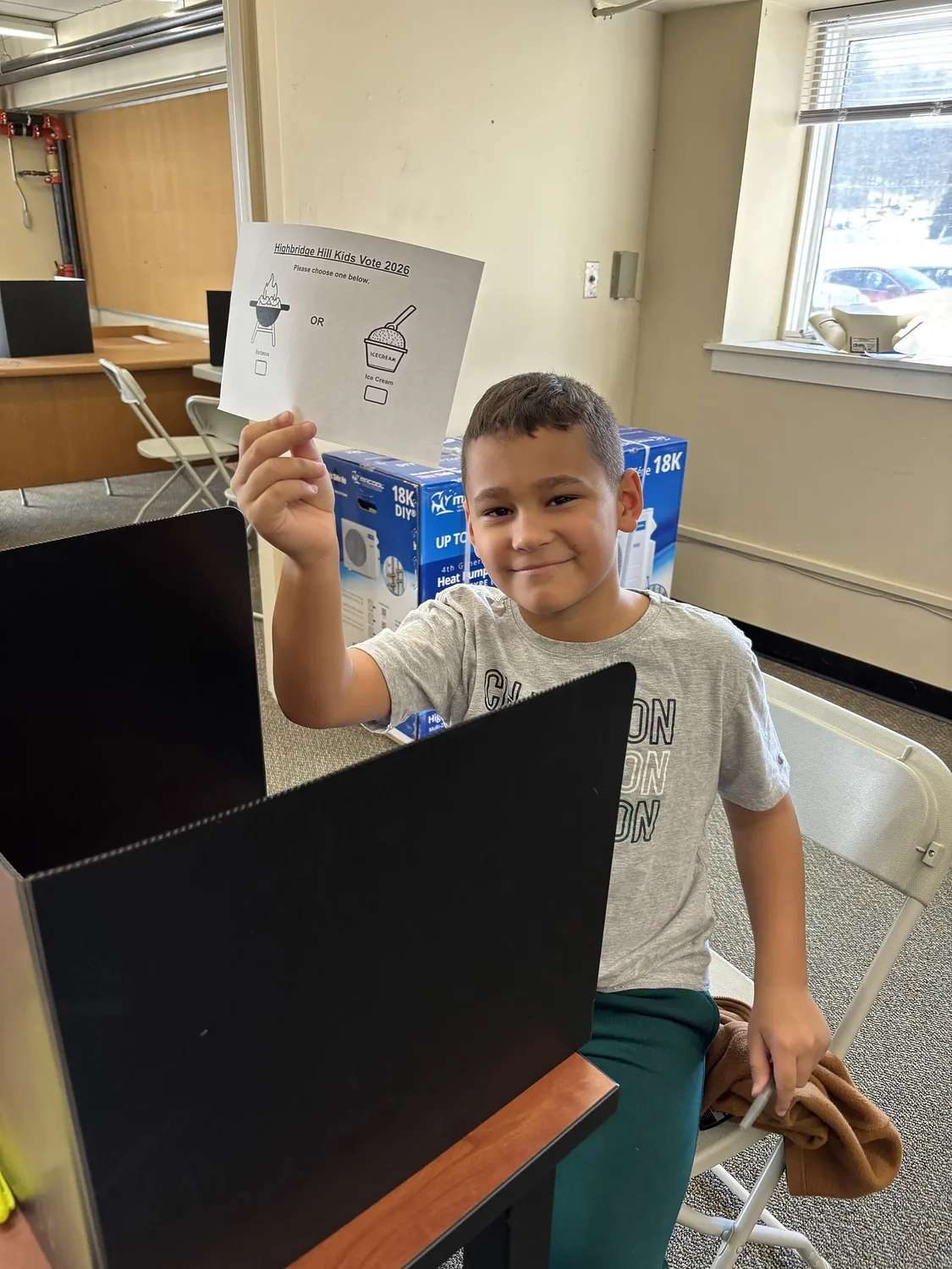 Mascenic School District holds inaugural 'Kids Vote' at polls