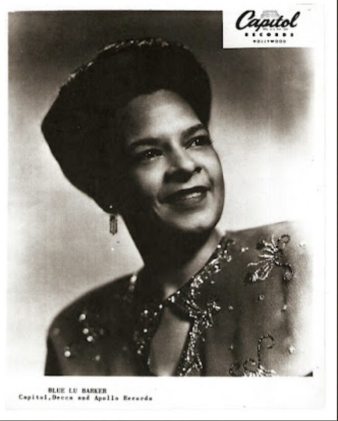 Blue Lu Barker started in singing in empty lots in Treme