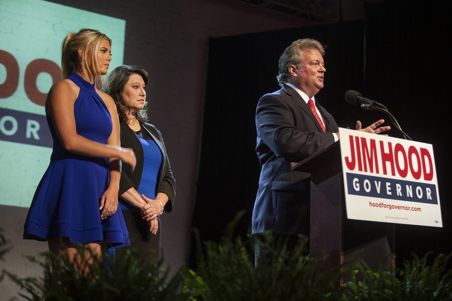 Hood cruises to victory in Democratic primary for governor, tells crowd 'we're halfway home'