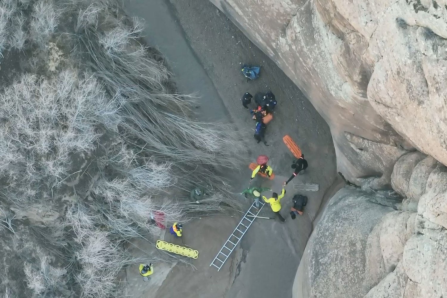 Hiker mired in quicksand in Utah's Arches National Park is rescued unharmed