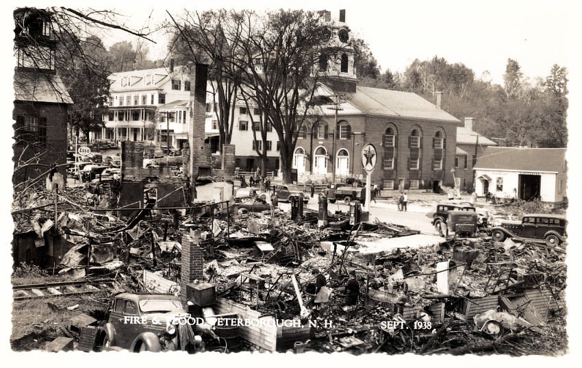 Historic Peterborough hurricane of 1938: Town altered by flood and fire