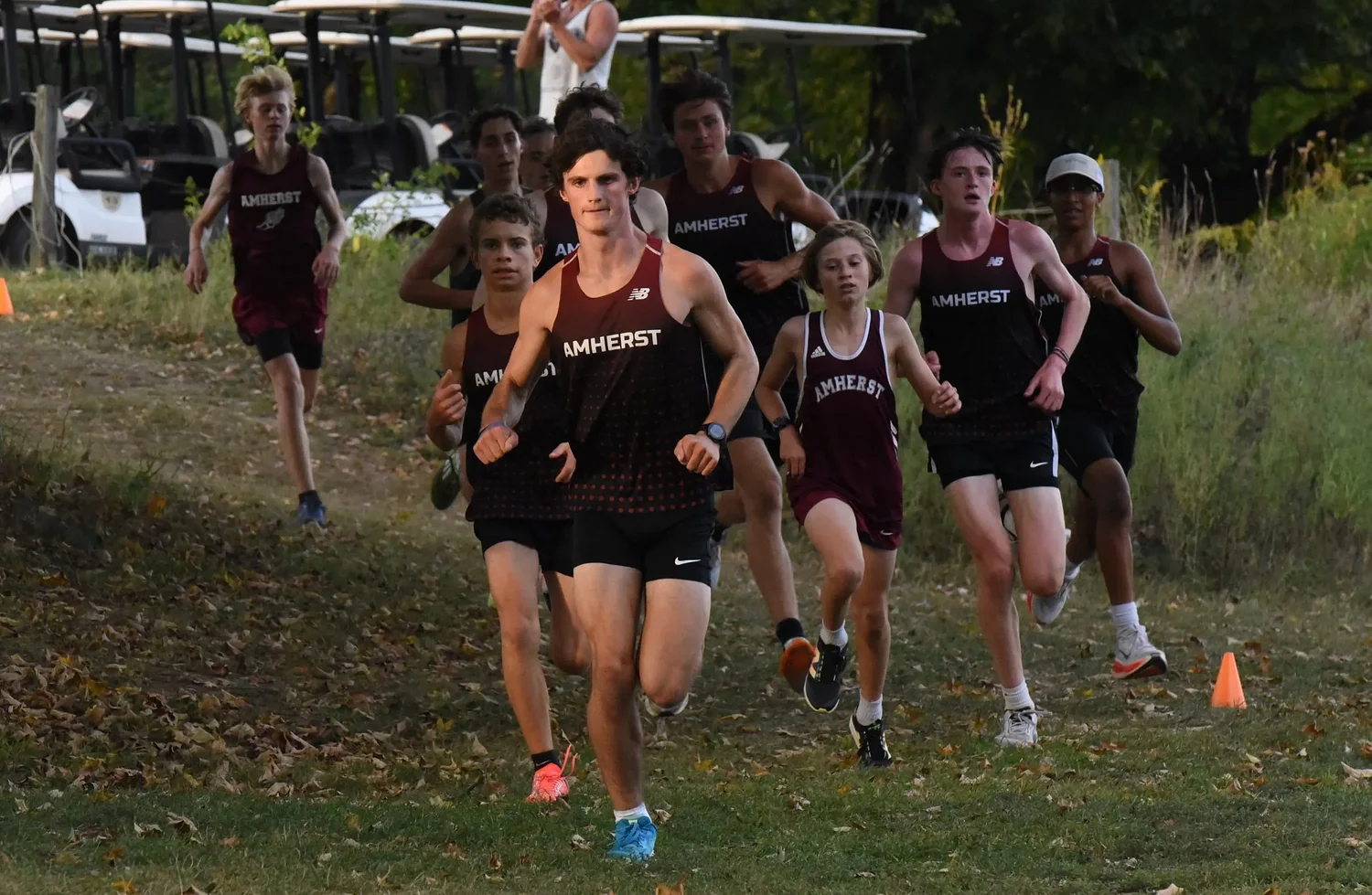 Cross country: Amherst runners conquer unfamiliar terrain at Cherry Hill GC in win over Minnechaug (PHOTOS)