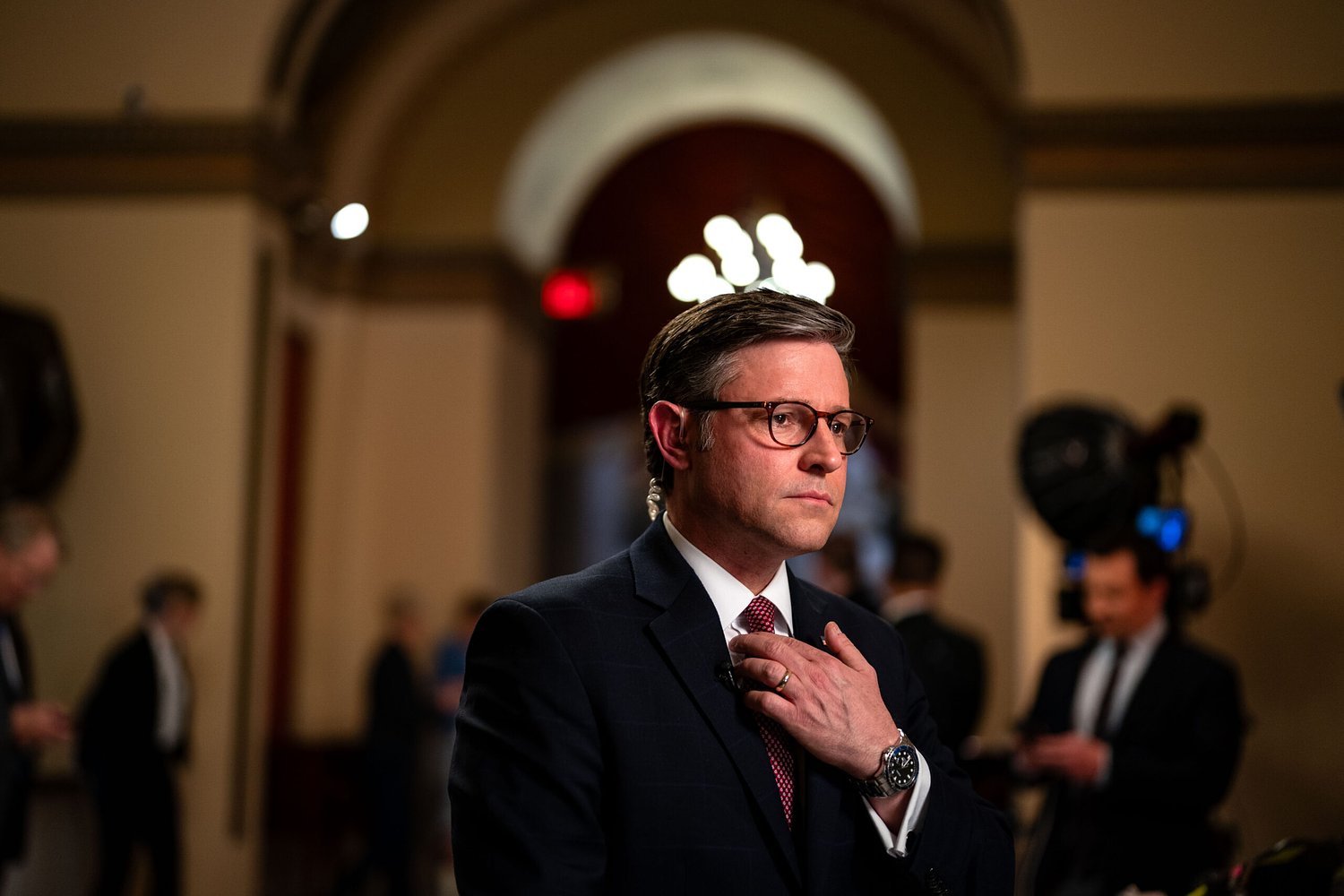Mike Johnson: ‘Suffering and misery’ in Gaza is ‘quite alarming to see’