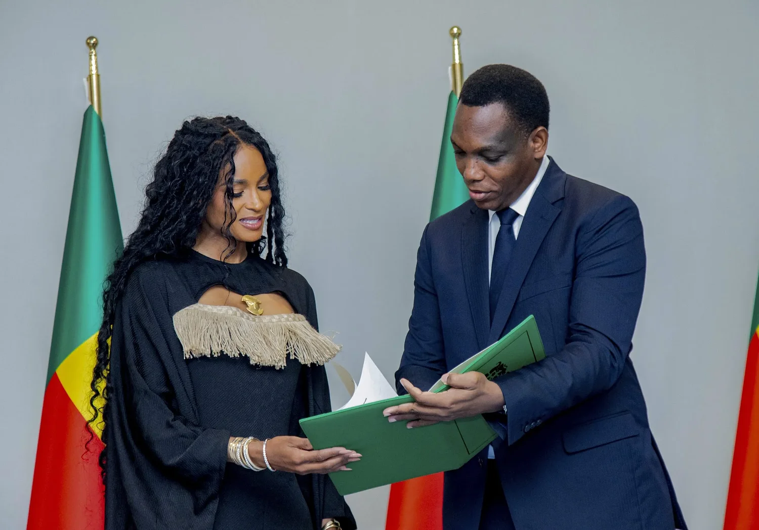 Ciara is among the first descendants of enslaved people granted citizenship by Benin