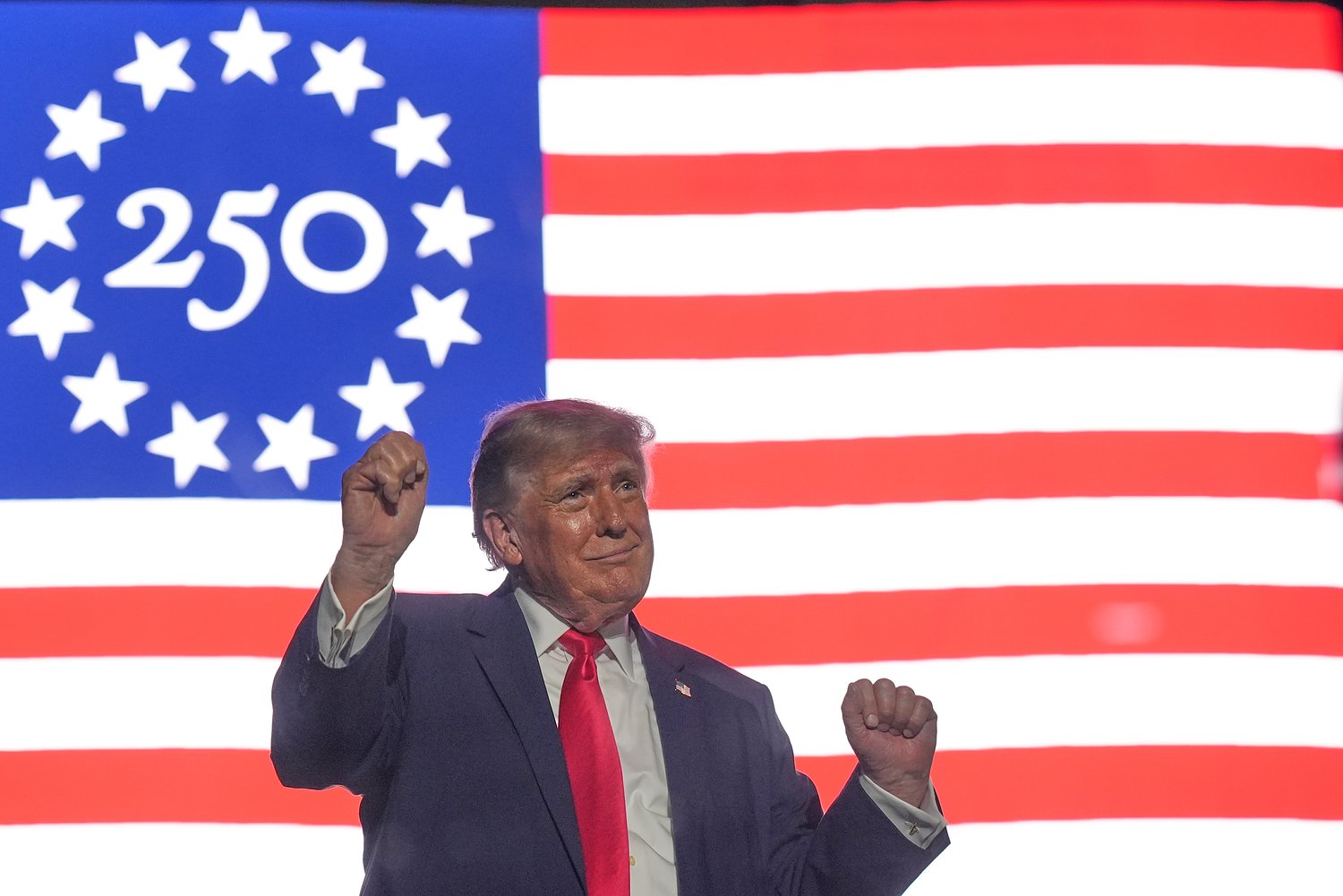 Trump turns America 250 kickoff into a campaign-style rally on the National Mall