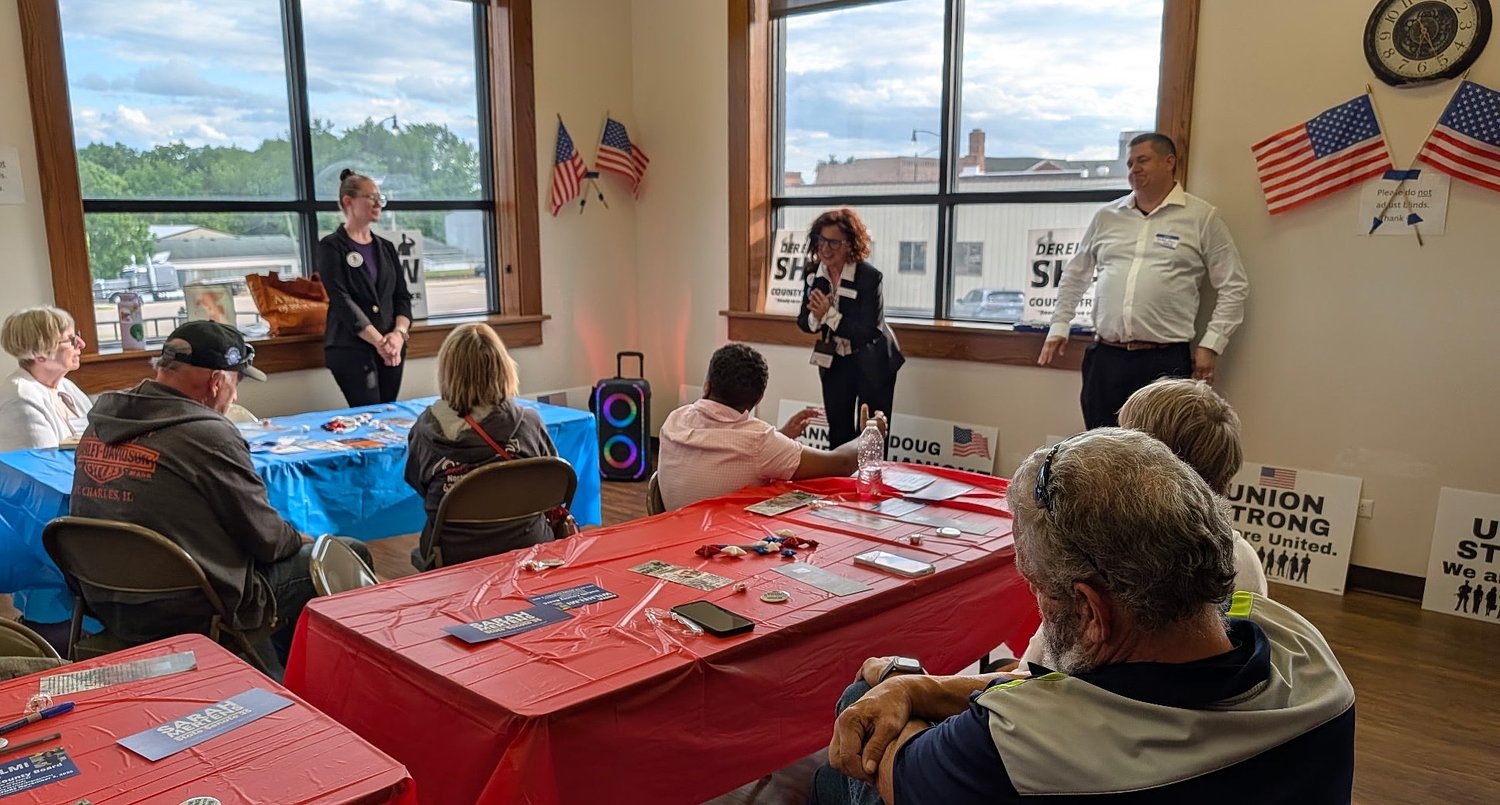 Rural town hall series kicks off in Hinckley, with more stops planned this summer