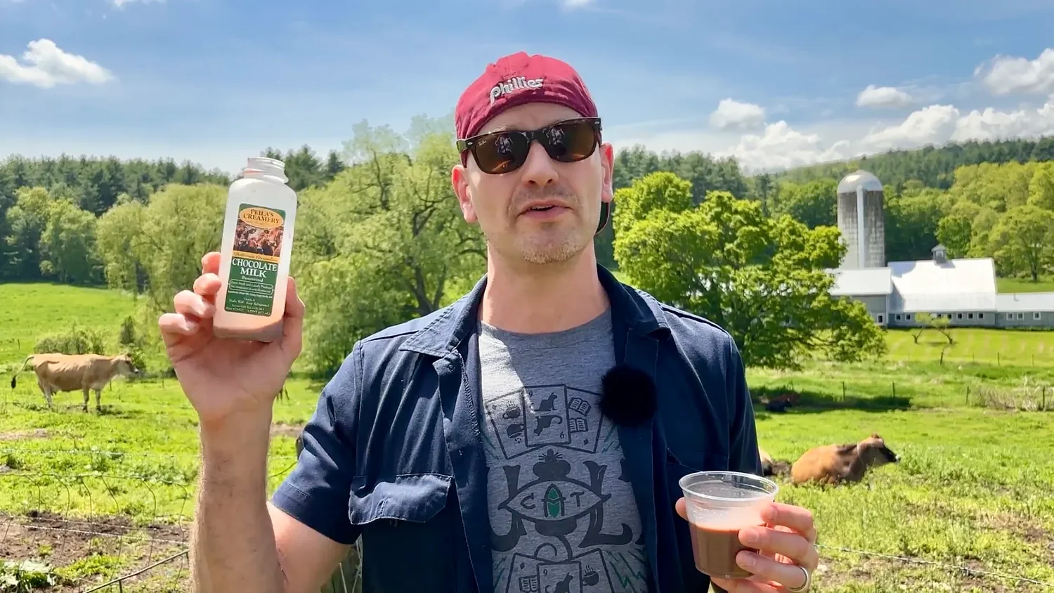 Chocolate milk reviewer rates Gill milk a perfect 10 for offering a ‘5-second joyride that is each sip’