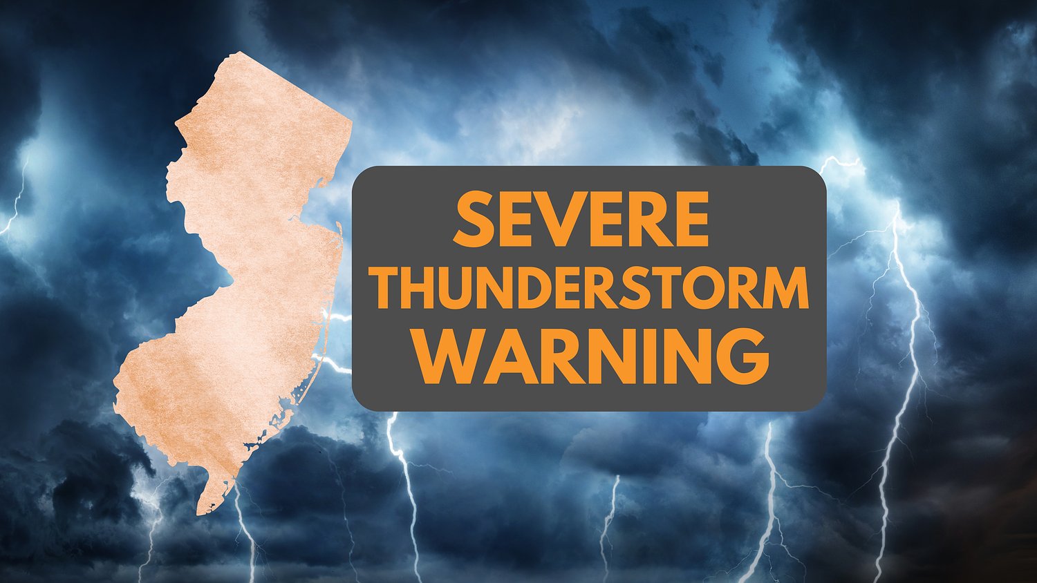 N.J. weather: Thunderstorm warnings issued as severe weather brings damaging wind