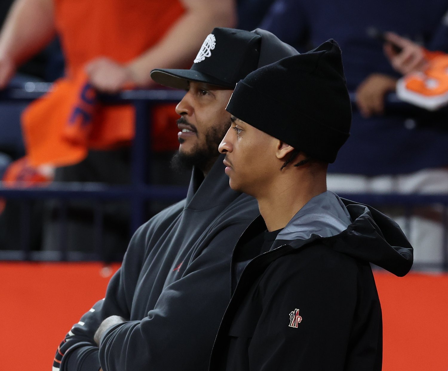 Kiyan Anthony gushes Knicks’ pride after watching epic Game 4 comeback at the Garden (video)