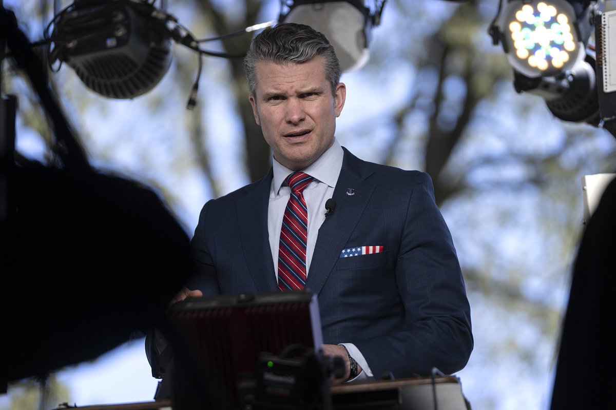 Live: Watch Pete Hegseth speak at Bath Iron Works