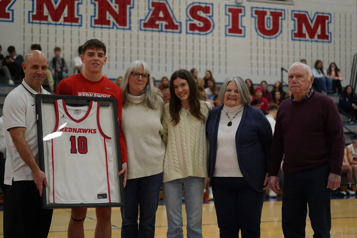 H.S. Roundup: Max Millette honored for 1,000th point milestone in South Deerfield