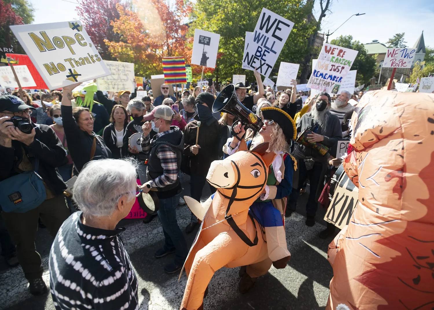 ‘No Kings II’ protests draw thousands into the streets