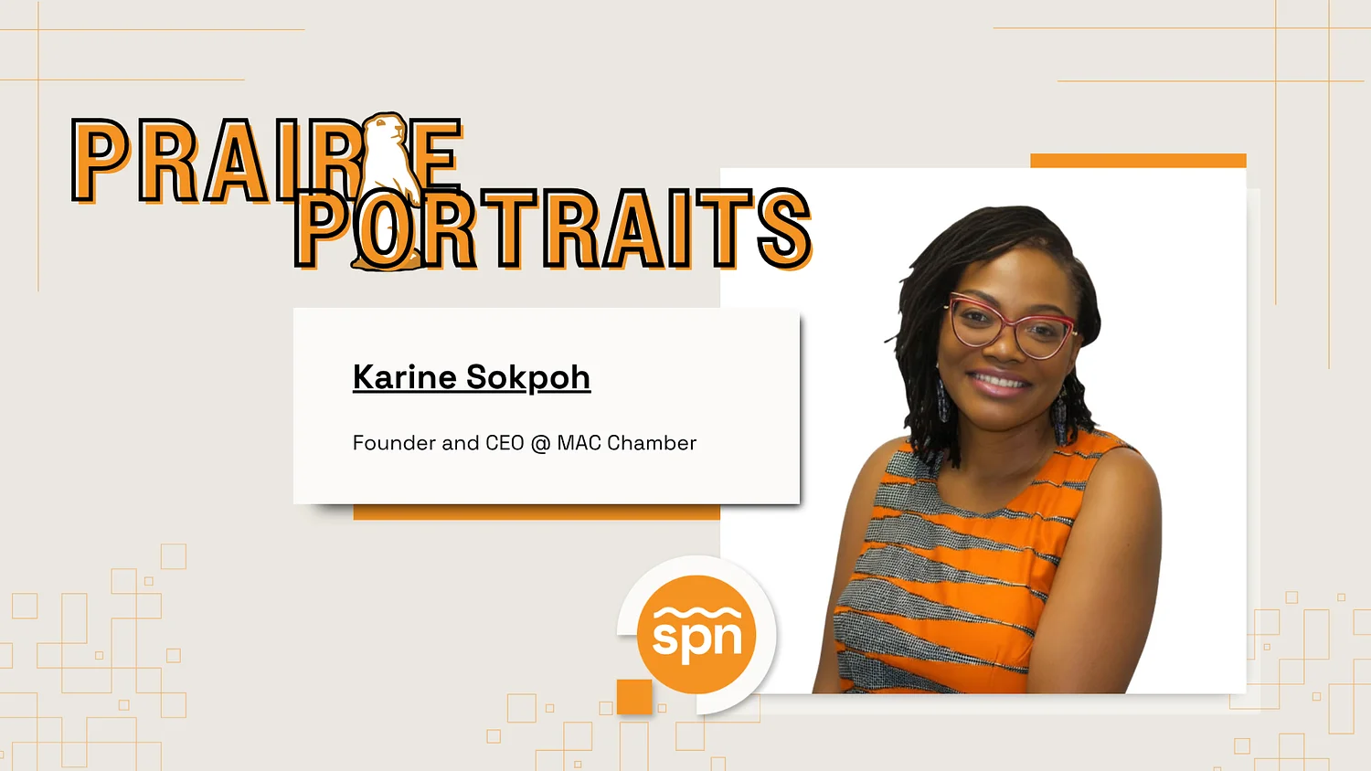 Prairie Portraits: Karine Sokpoh