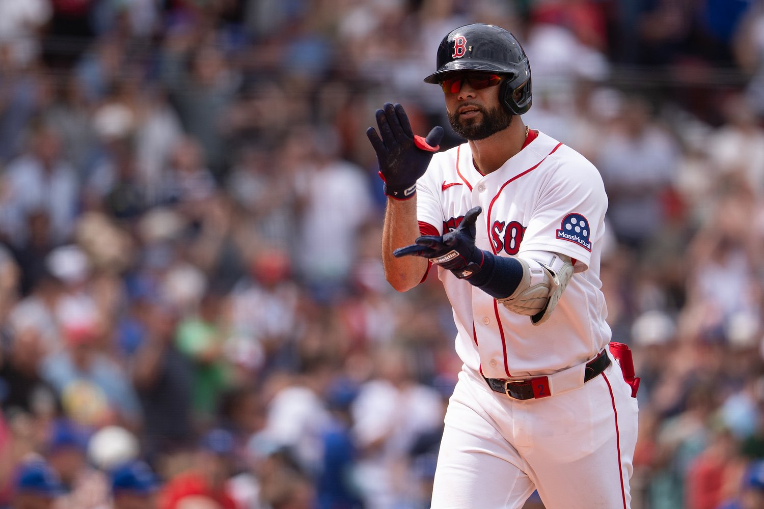 Red Sox roster moves: Veteran infielder placed on injured list (forearm) after strong June