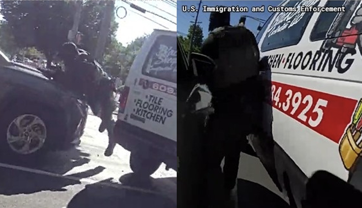 N.J. man charged in ICE agent van attack — but an identity mystery remains