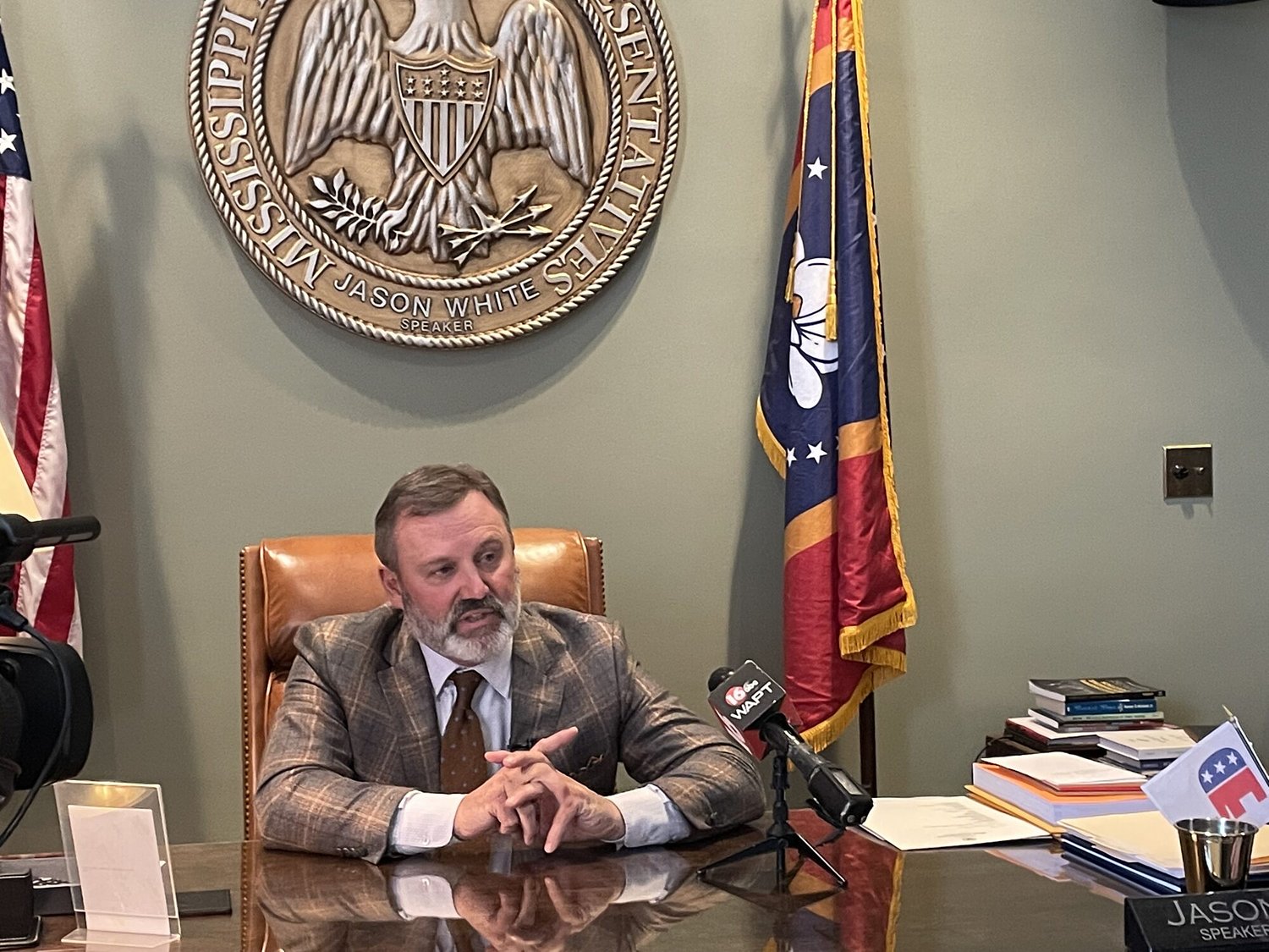 House Speaker Jason White bars Mississippi Today from Capitol press event