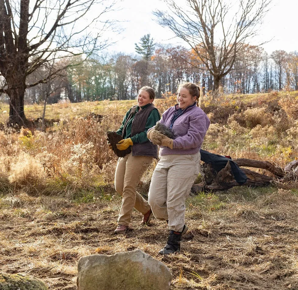 Smith College students build winter home for threatened rat snakes