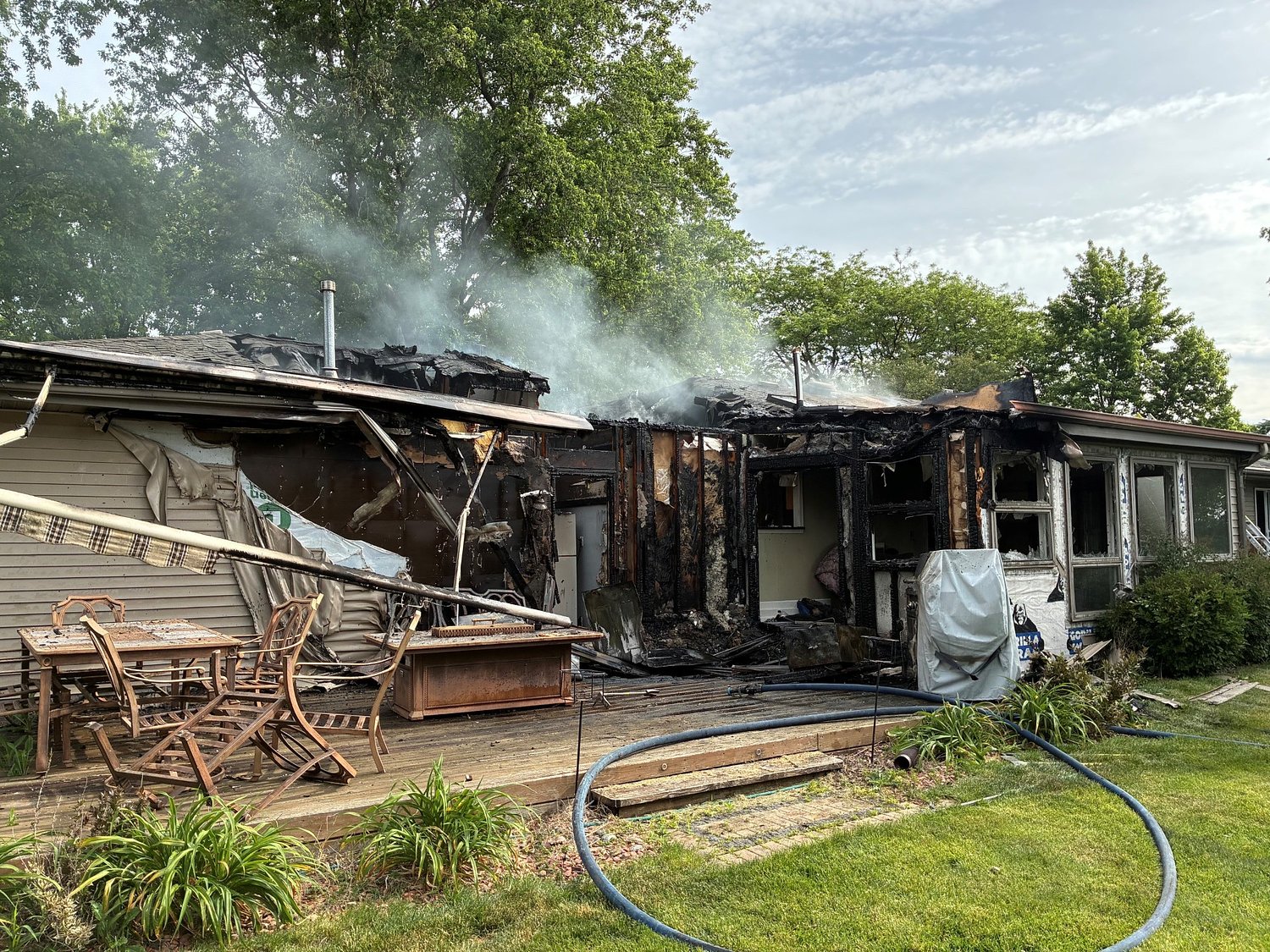 Plainfield home ‘uninhabitable’ after Sunday-morning fire