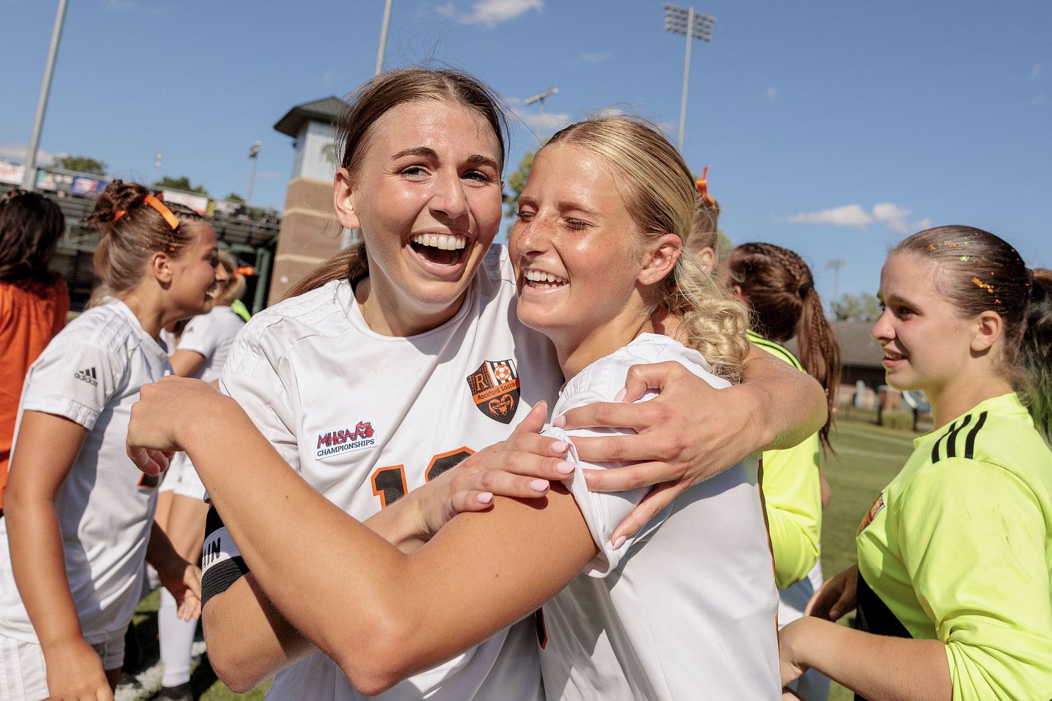 Maid of honor and soccer state title create unforgettable day for Rockford senior