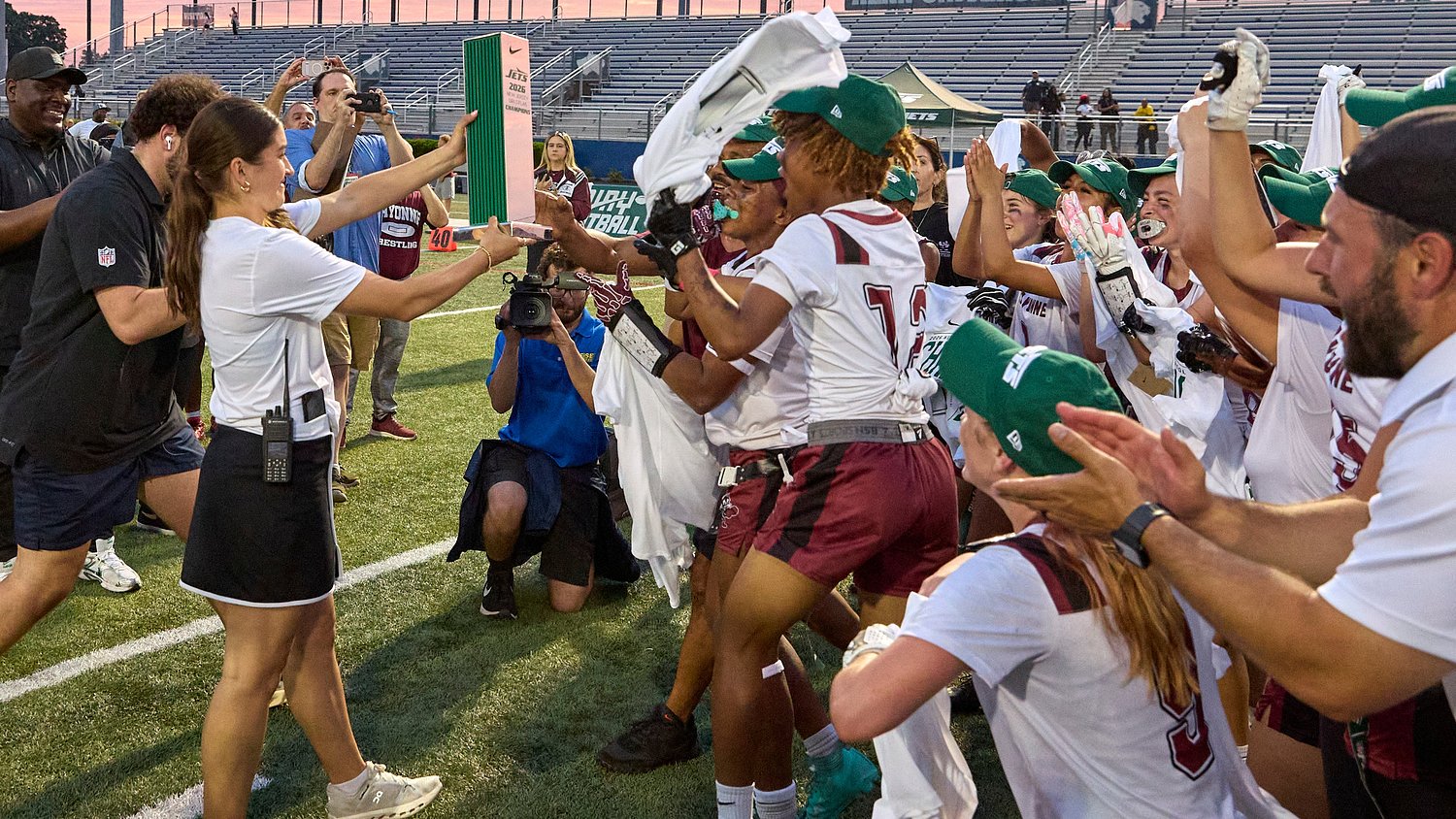 Final flag football Top 20, 2026: No. 1 spot changes hands after 41-game winning streak ends
