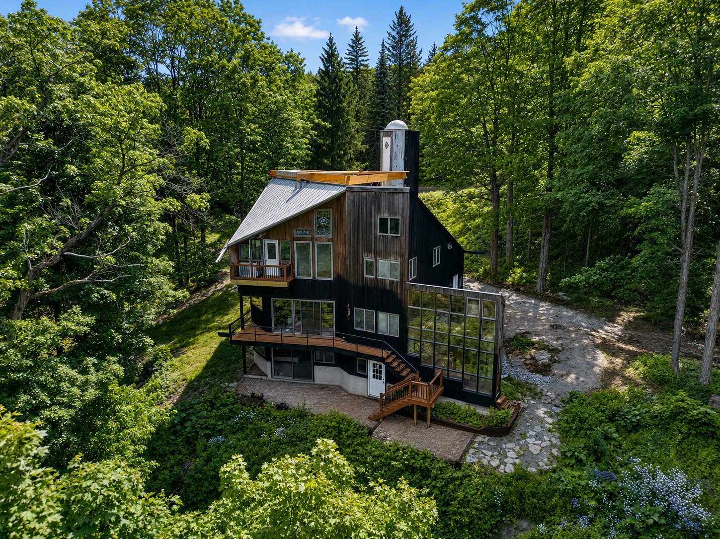 House of the Week: Restored hilltop home in LaFayette reflects the spirit and passions of its two owners