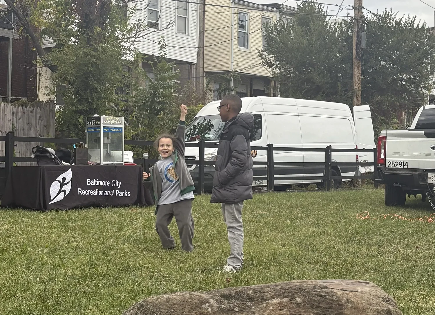 West Baltimore students compete in spelling bee at Herbert Street Park