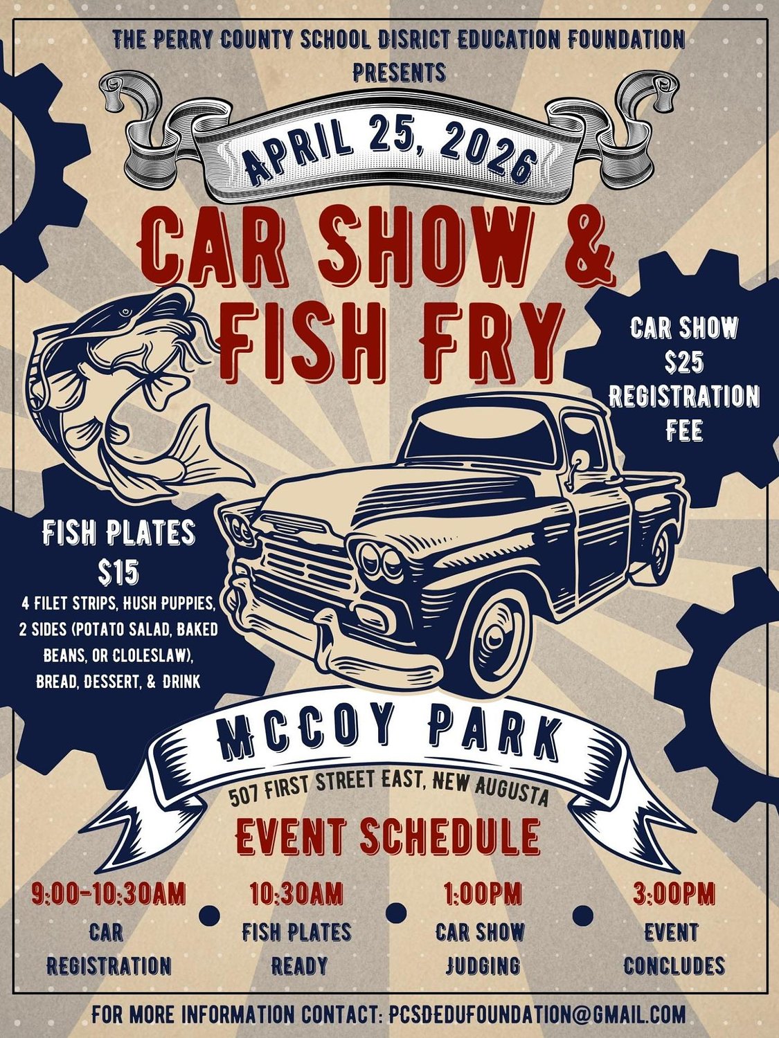 Car show, fish fry fundraiser supports Perry Co. schools
