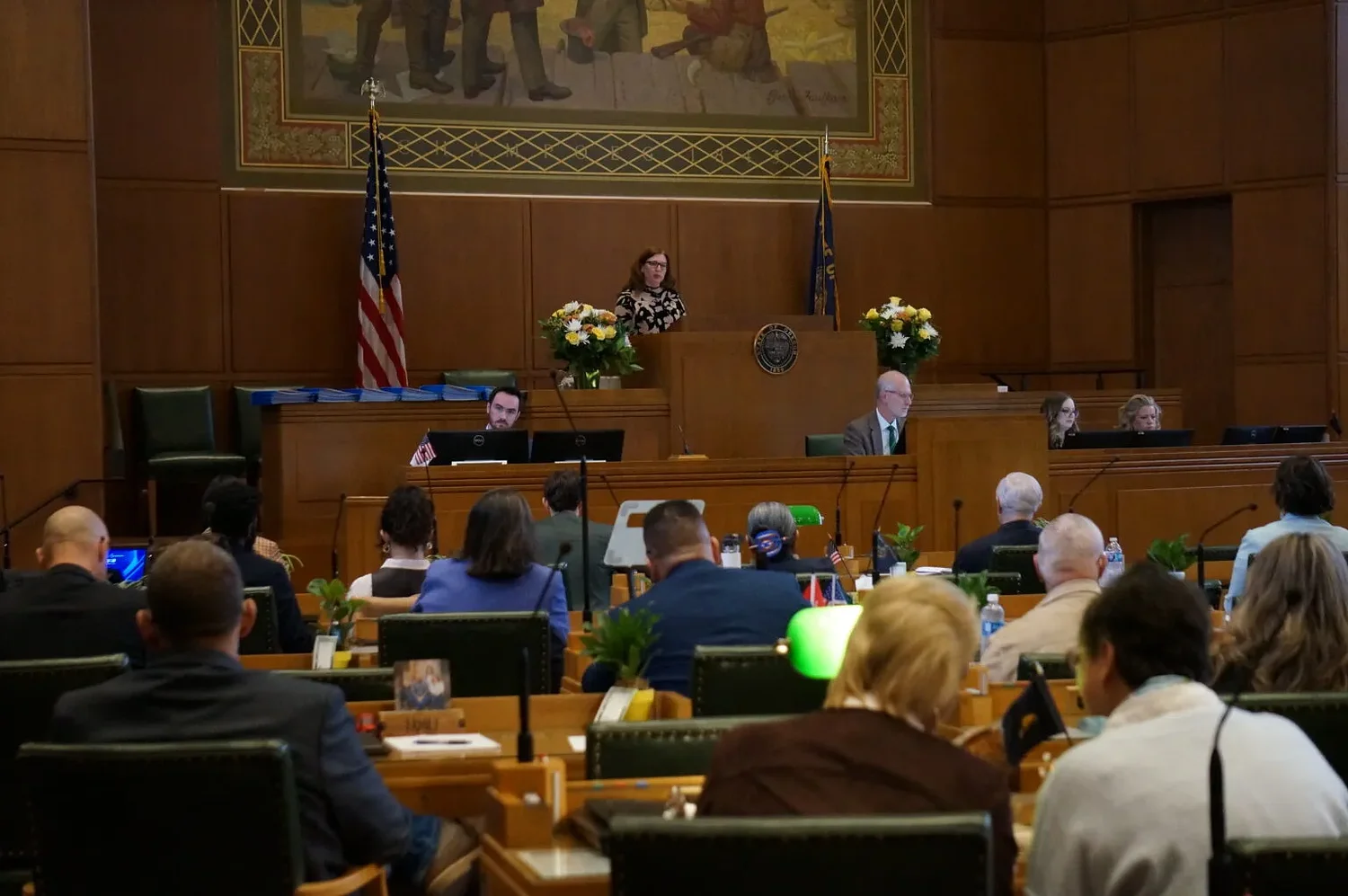 As gas tax, gun control votes near, state House Republicans walk out