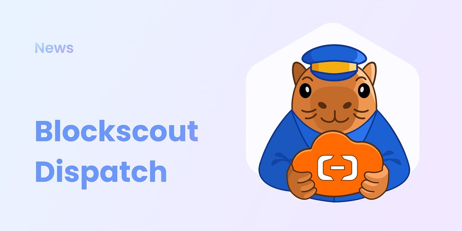 Blockscout Weekly: Alibaba Cloud, Token twenty forty nine, Flashblocks, and Community Wins