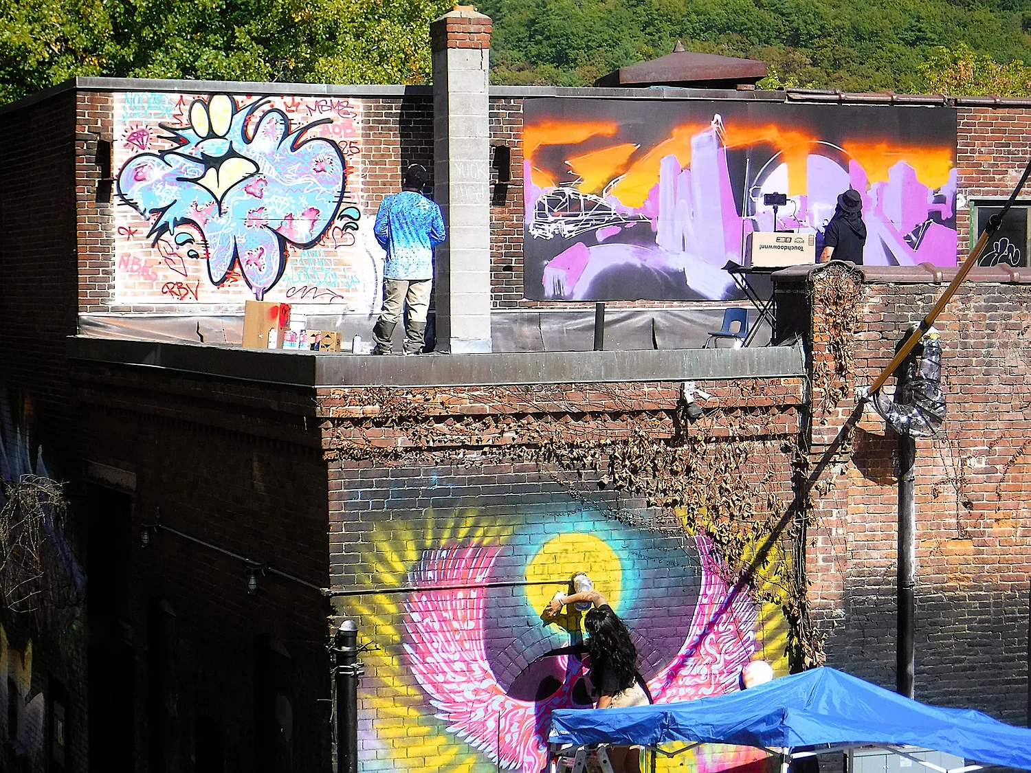 Most municipalities try to curb graffiti. So why is Brattleboro commissioning it?