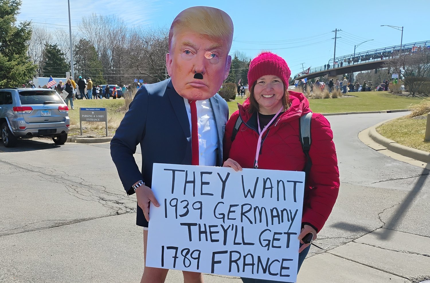 Anti-Trump fury grows as thousands swell local No Kings rallies