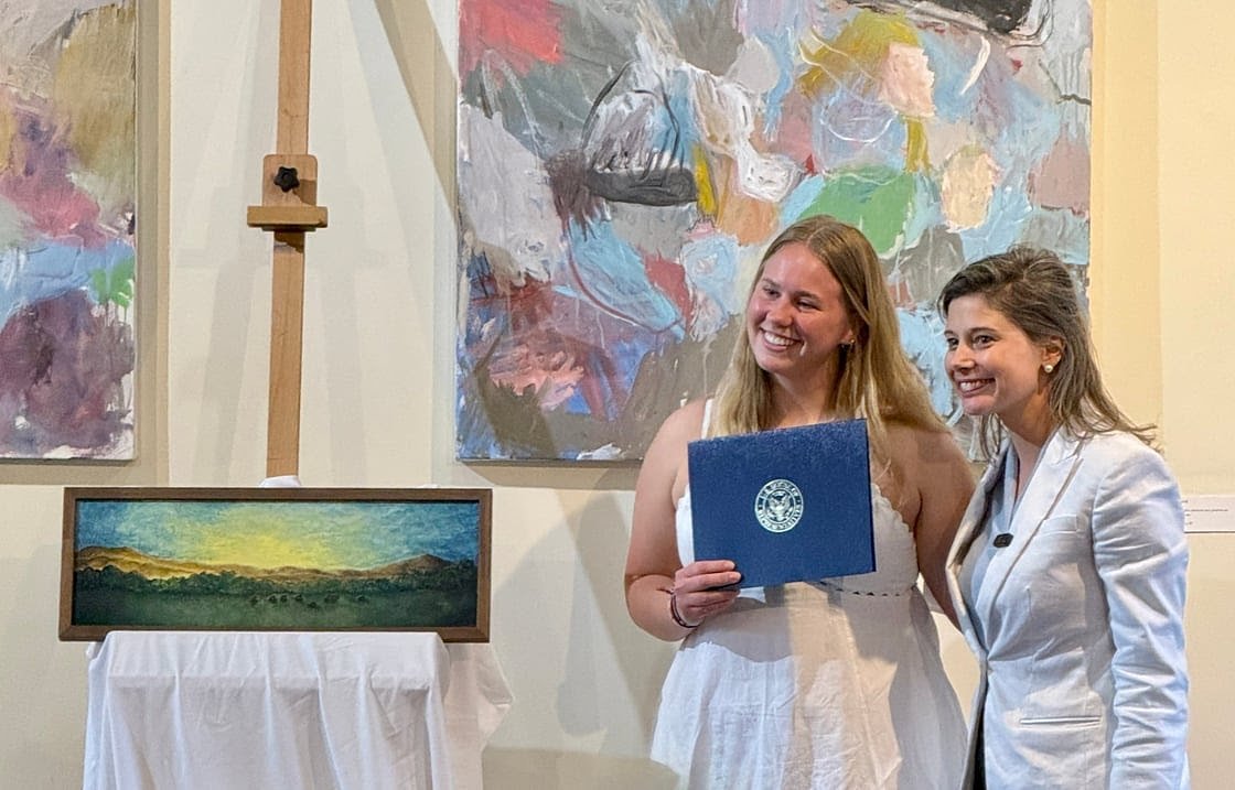 Mascoma Valley student's painting 'Cows' to hang in U.S. Capitol
