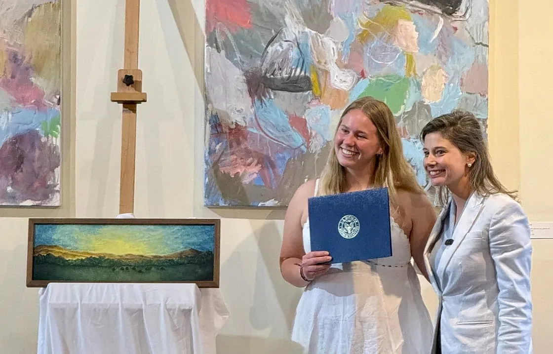 Mascoma Valley student's painting 'Cows' to hang in U.S. Capitol