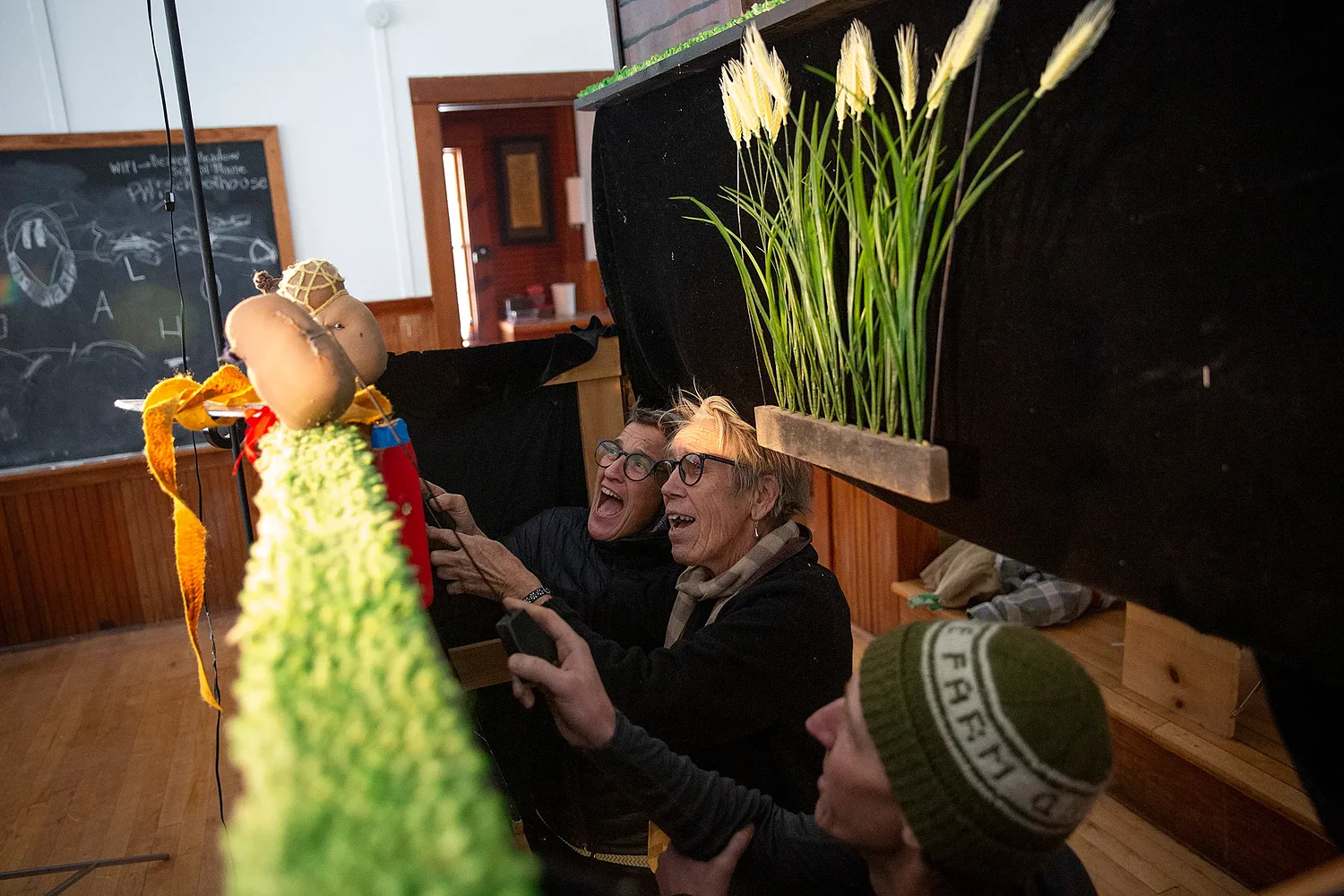 Art Notes: Sharon artist brings potato puppets to life in ‘Pattie Peels Out’