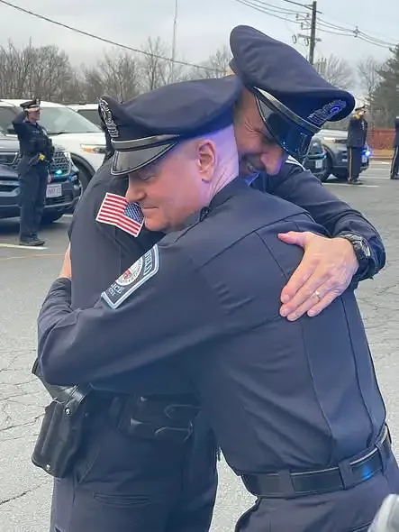 Two longtime officers retire from Greenfield Police Department