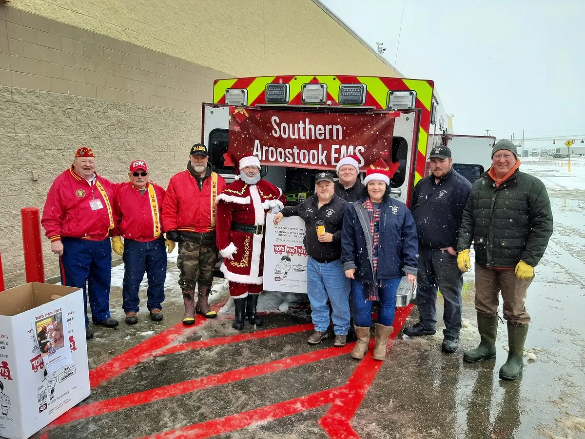 Aroostook Toys for Tots organizer back at work after weekend car crash