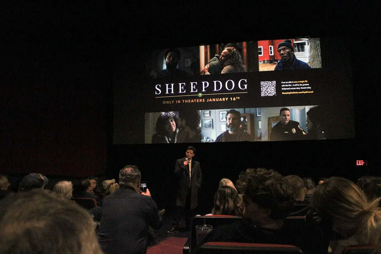'Sheepdog' film debut at Garden Cinemas draws sold-out crowd