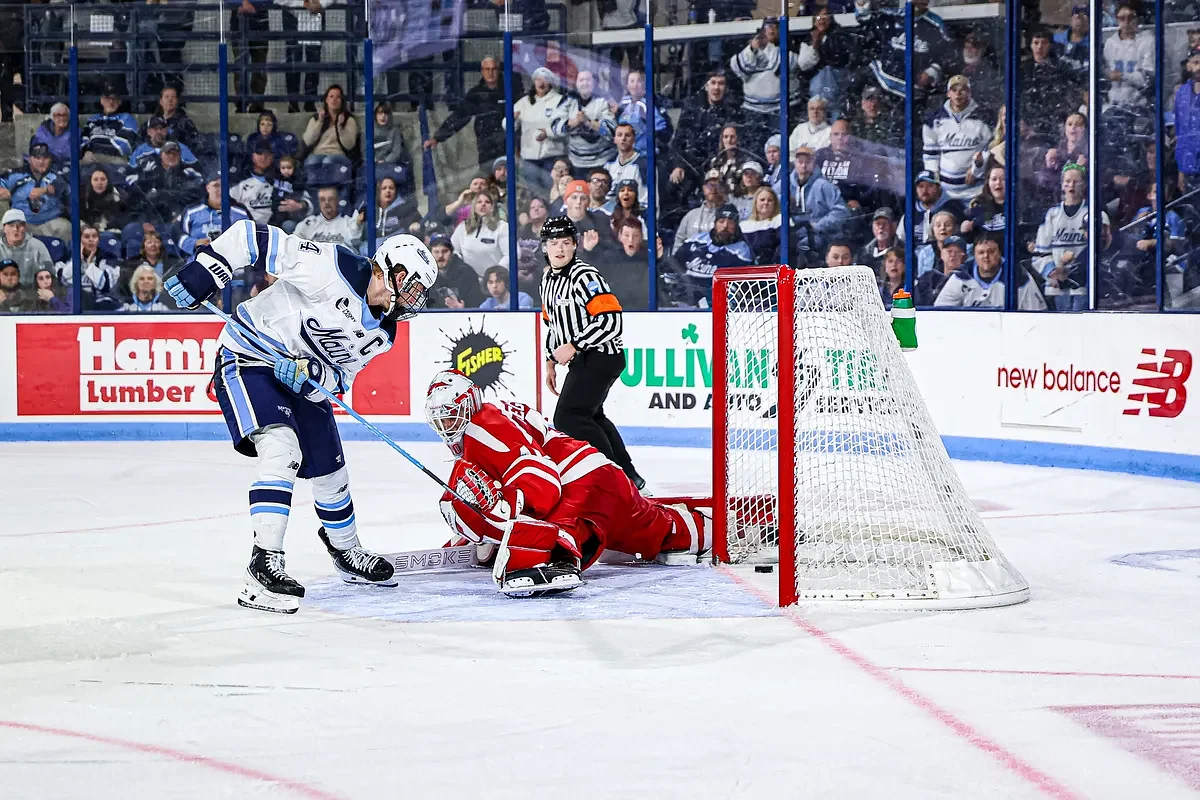 UMaine senior in running to be New England’s top American-born hockey player 
