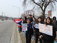 Crystal Lake Central students walk out of class in ICE protest