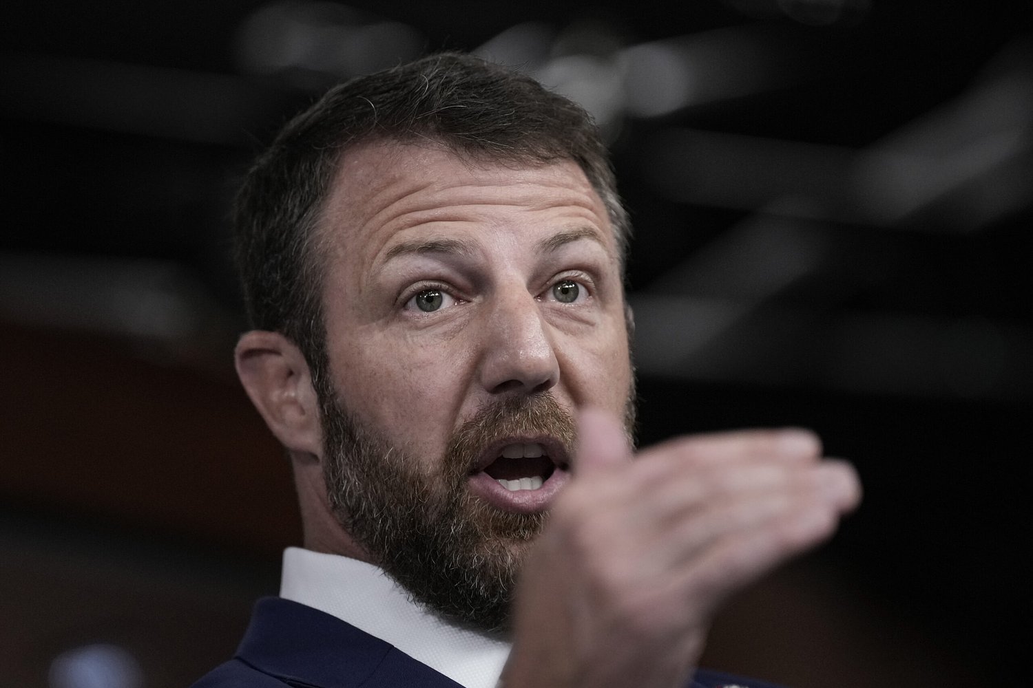 Senate committee advances Mullin nomination to head DHS